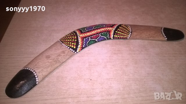 бумеранг-ретро колекция 40х6см-внос швеицария, снимка 3 - Колекции - 27578946