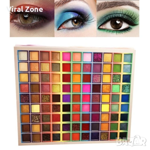 Професионална палитра сенки за очи с 99 различни цветове, снимка 10 - Козметика за лице - 53490137