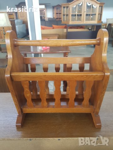 Поставки за вестници и списания от масивно дърво внос Германия, снимка 7 - Други стоки за дома - 35284560