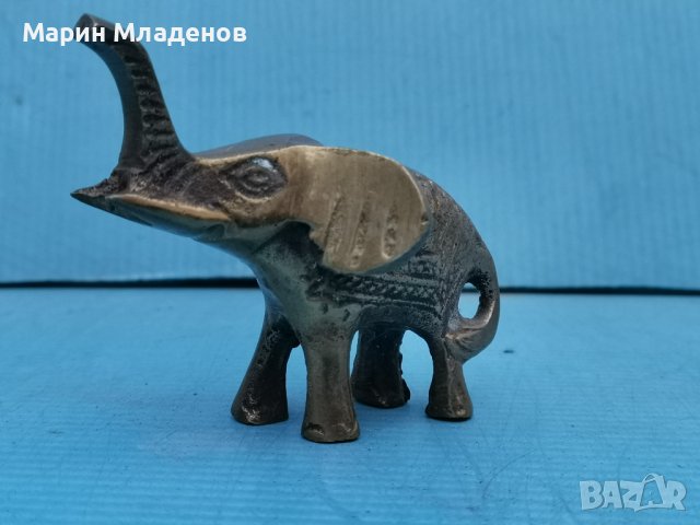 Бронзова статуетка - слонче