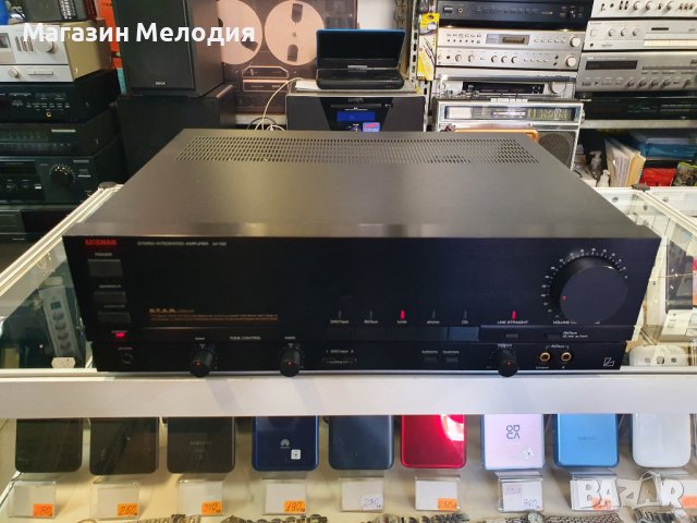 Усилвател Luxman LV-122 Две по 105 вата на 4 ома. В отлично техническо и визуално състояние. , снимка 2 - Ресийвъри, усилватели, смесителни пултове - 43502294