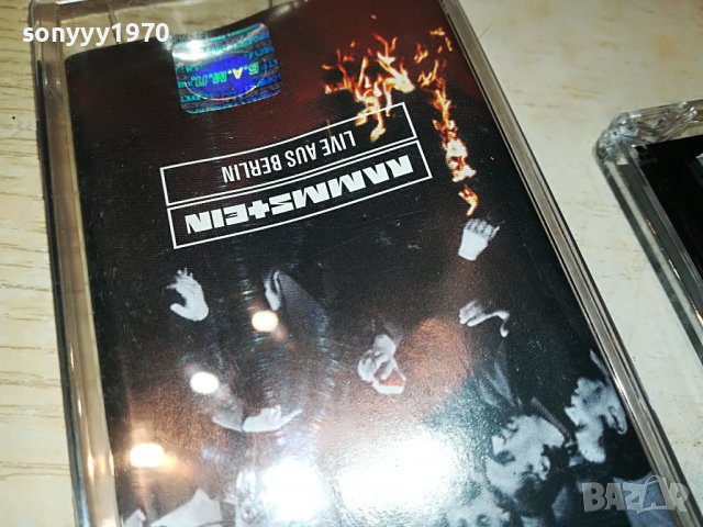 ПОРЪЧАНА-RAMMSTEIN-AUS BERLIN 1906221943, снимка 6 - Аудио касети - 37135308