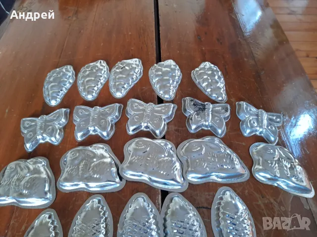 Стари форми за сладки #15, снимка 4 - Форми - 48444578