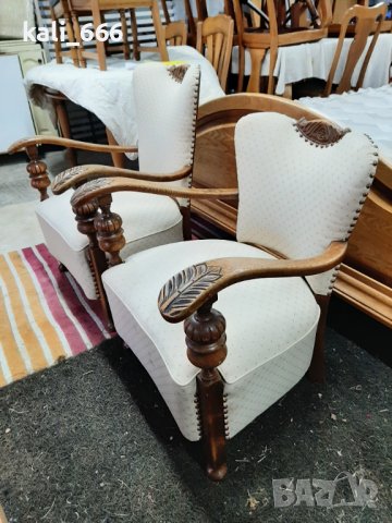 Ретро кресла внос от Холандия , снимка 3 - Дивани и мека мебел - 39927367