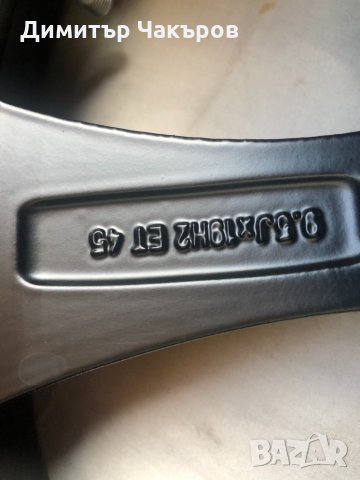 4бр. лети джанти 19'' 5х112 9,5J BRABUS, снимка 9 - Гуми и джанти - 32337382