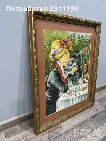 Гоблен на момиче, снимка 2 - Гоблени - 50838560