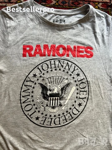 RAMONES Тениска, снимка 2 - Тениски - 50930554