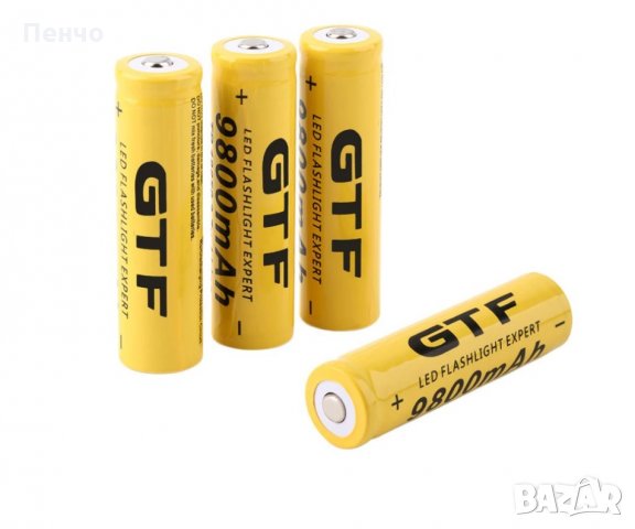 1 бр. 3.7V 18650 9800 mAh литиево-йонна акумулаторна батерия за LED фенерче челник лазер електронни , снимка 8 - Батерии, зарядни - 28974090