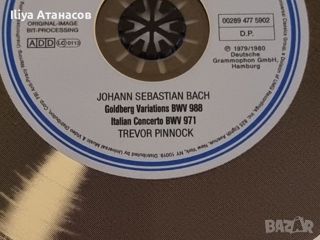 Johann Sebastian Bach BIT processing-ADD CD, снимка 6 - CD дискове - 39566574