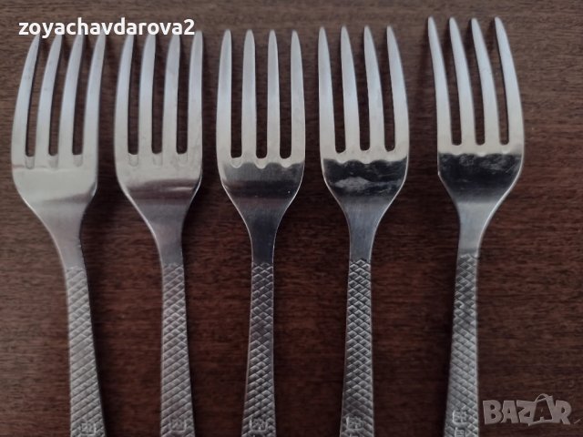 5 БР. РУСКИ МАЛКИ ВИЛИЧКИ, снимка 5 - Прибори за хранене, готвене и сервиране - 50658513