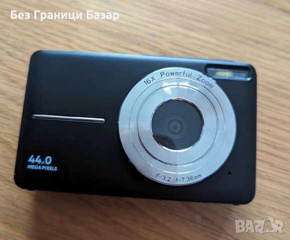 Нова 44MP FHD 1080P Цифрова Камера Компактна, 16X Увеличение, снимка 8 - Фотоапарати - 43514848