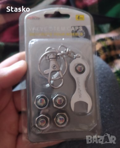 Капачки за вентили + ключе Alpina