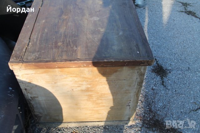 Стар родопски сандък, снимка 6 - Антикварни и старинни предмети - 43853306