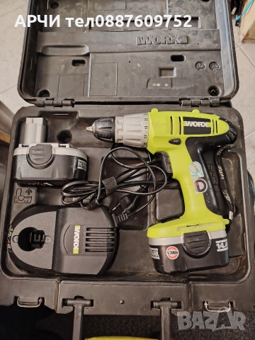 WU 155 Акумулаторен винтоверт 14,4V Ni-Cd 2 x 1,7 WA3155 WA3812