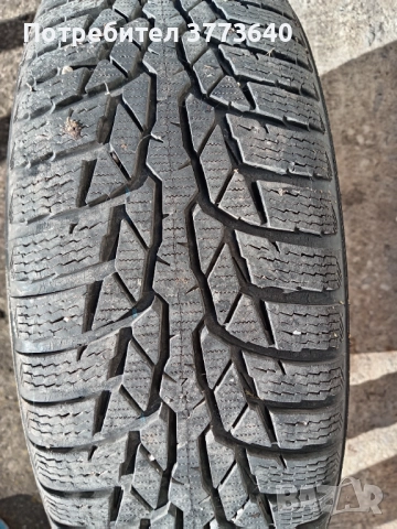 Зимни гуми Nokian с джанти 15 5х100 4 броя