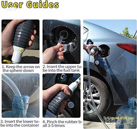 Ръчна помпа за течности с голям дебит, снимка 3 - Други инструменти - 43840107