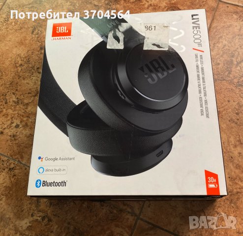 JBL Live 500BT (LIVE500BT) Аудио Слушалки, снимка 1