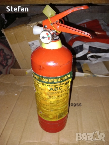 Пожарогасител - 1 кг., снимка 2 - Аксесоари и консумативи - 51763670