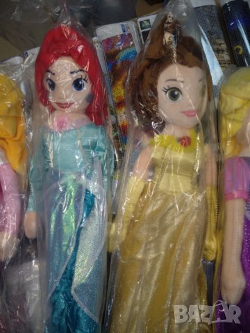 Плюшени кукли-Принцесите,Алиса,Елза,Анна,Аврора.Покахонтас.., снимка 16 - Кукли - 9704365