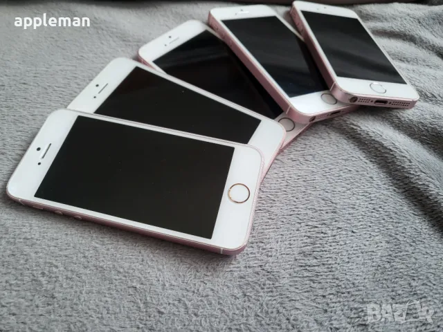 Apple iPhone SE 16Gb Rose Gold Фабрично отключен, снимка 3 - Apple iPhone - 48770125