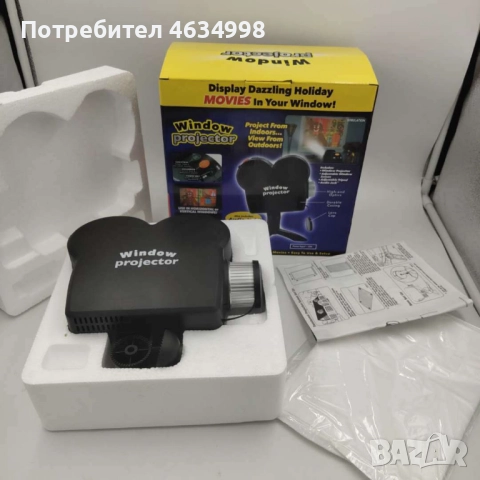КОЛЕДЕН Лазерен проектор Window Projector, снимка 3 - Декорация за дома - 52233244