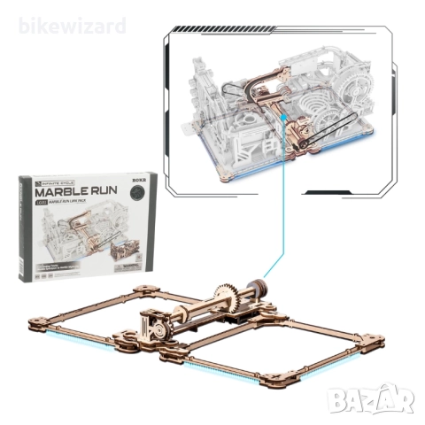 ROKR Link основа за Marble Night City LGA01 и Marble Spaceport LGC01 Marble Run Link Pack Marble НОВ