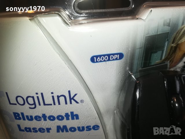 LOGILINK BLUETOOTH LASER MOUSE-ВНОС GERMANY 0404211804, снимка 4 - Клавиатури и мишки - 32422722