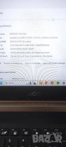 Acer Aspire 7 (A715-72G), снимка 6 - Лаптопи за игри - 53440539