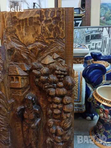 СТАРА ДЪРВОРЕЗБА, снимка 3 - Антикварни и старинни предмети - 43623873