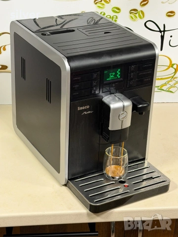 Кафемашина кафе автомат Saeco moltio с гаранция, снимка 2 - Кафемашини - 53456899