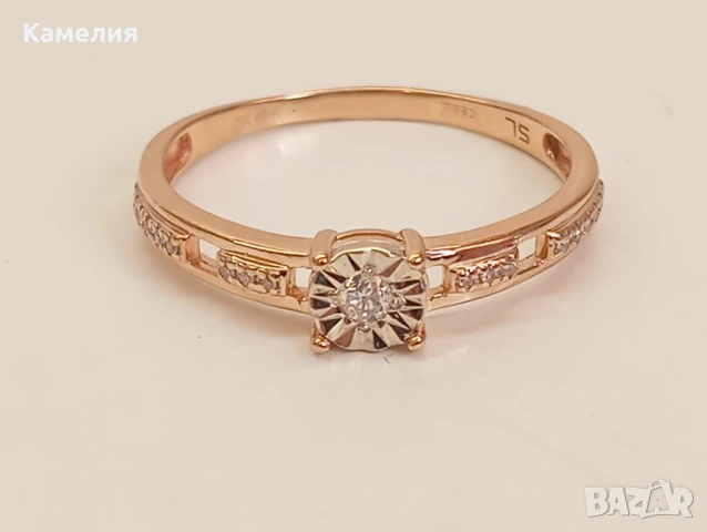 Руско злато , снимка 6 - Пръстени - 53561214