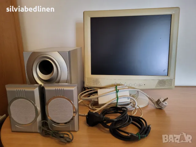 Комплект монитор и тонколони, снимка 1