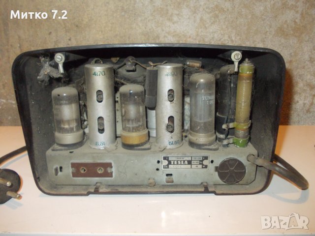 Старо радио tesla 306u, снимка 6 - Други ценни предмети - 35250330