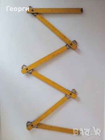 Дърводелски метър от соц-а, снимка 5 - Други инструменти - 48960855