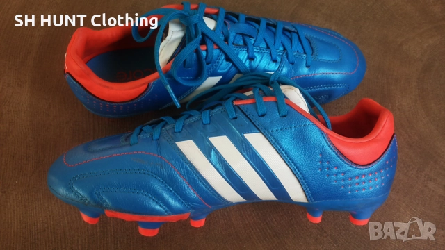 Adidas 11Core TRX FG Azul Blanco Rojo Leather Football Boots Размер EUR 40 бутонки 310-14-S, снимка 9 - Футбол - 52244725