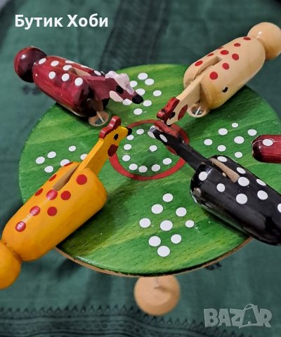 Винтидж дървена руска играчка, снимка 3 - Антикварни и старинни предмети - 42977569