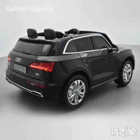  Акумулаторен Двуместна джип Audi Q5 4X4 24V батерия,MP4, снимка 17 - Електрически играчки - 50269143