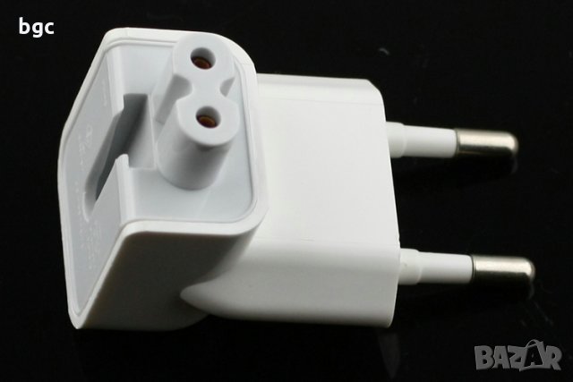 EU 220V Накрайник щепсел адаптер към свързващия адаптер за Apple MACBOOK IPHONE IPAD Plug Adapter , снимка 5 - Части за лаптопи - 27291501