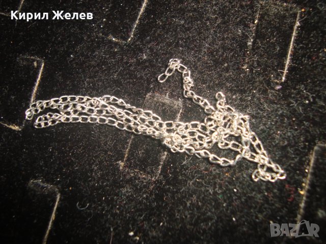 ЗДРАВО СТОМАНЕНО СРЕБРИСТО СИНДЖИРЧЕ ВЕРИЖКА за КОЛИЕ 19352, снимка 5 - Колиета, медальони, синджири - 32241034