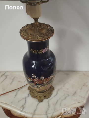 Нощна лампа китайска база, снимка 3 - Настолни лампи - 44847163