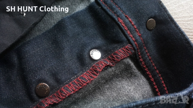 DIESEL TEPPHAR Slim Carrot Stretch Jeans Размер 34 / 34 мъжки еластични дънки 62-66, снимка 15 - Дънки - 52204907