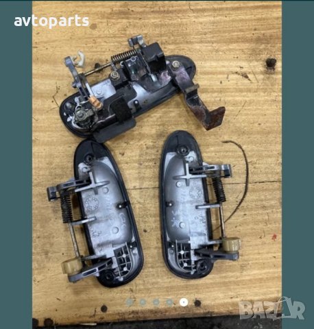 Mazda 626 2000година хечбег външни дръжки предна лявя и задни врати, снимка 5 - Части - 40392313
