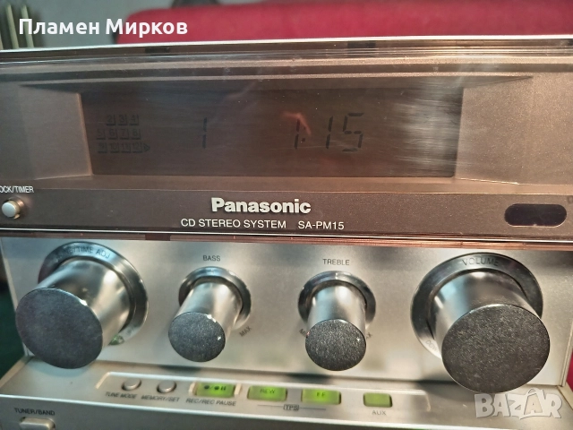 Аудио система Panasonic sa-pm15, снимка 4 - Аудиосистеми - 52648311