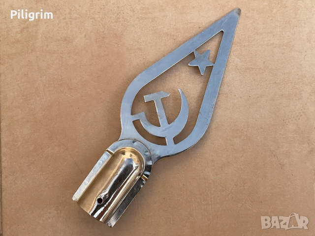 Връх на знаме Съветски Съюз, СССР. , снимка 2 - Други ценни предмети - 51904942