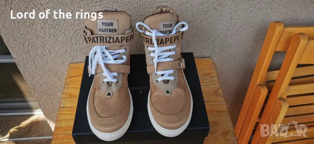 Оригинални маркови дамски маратонки / кецове PATRIZIA PEPE - 40 номер, снимка 6 - Маратонки - 49958455