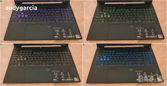 AMD Ryzen 7 7435HS/NVidia RTX 4060 8GB/16GB RAM/512GB SSD/15.6 IPS 144hz/ASUS TUF A15 gaming геймър, снимка 12 - Лаптопи за игри - 53202206