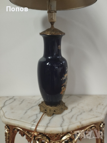 Нощна лампа китайска база, снимка 2 - Настолни лампи - 44847163