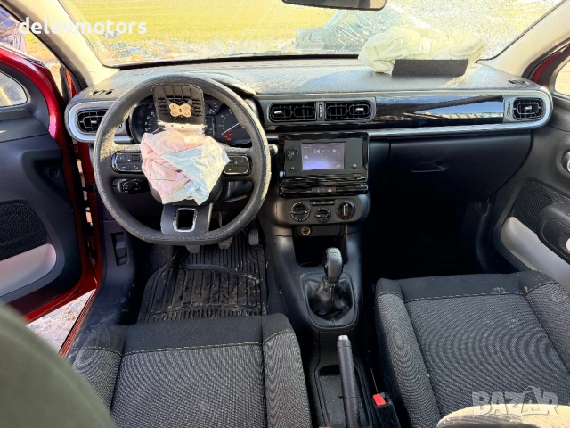 Citroen C3 1.2 PureTech, двигател HMR, 83 кс., 5 ск.,, 68000 км., 2022 г., евро 6D, Ситроен Ц3, снимка 11 - Автомобили и джипове - 53114020