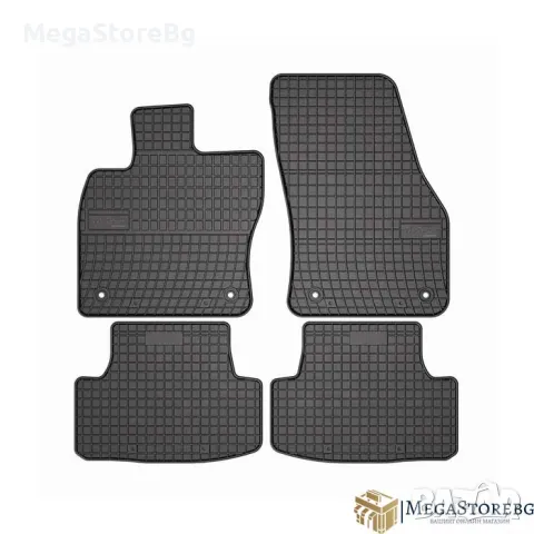 Гумени стелки Frogum за Seat Ateca 2016+ / Skoda KAROQ 2017+ / VW T-Roc 2017+