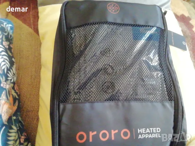 ORORO Дамска отопляема софтшел жилетка с Power Bank, черна, размер М, снимка 8 - Жилетки - 47439960